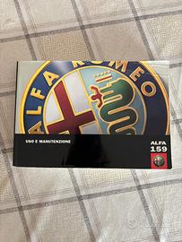 Manuale uso e manutenzione alfa 159