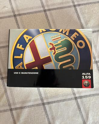 Manuale uso e manutenzione alfa 159