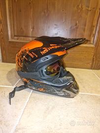Casco moto enduro
