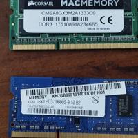 Memoria Ram per Mac e PC