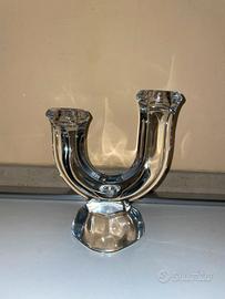 PORTACANDELE IN CRISTALLO VANNES FRANCE