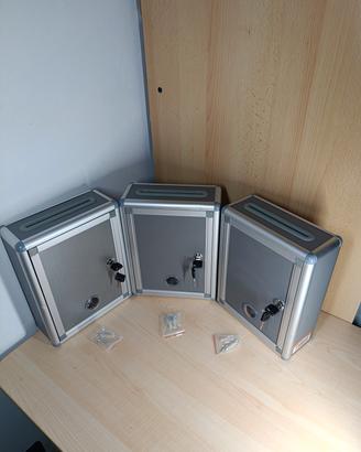 3 Cassette Postali con Serratura
Ufficio