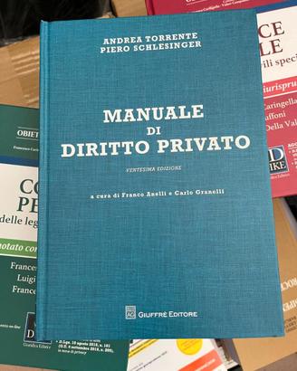 Manuale di diritto privato  Torrente, Schlesinger