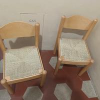 sedie legno impagliate 