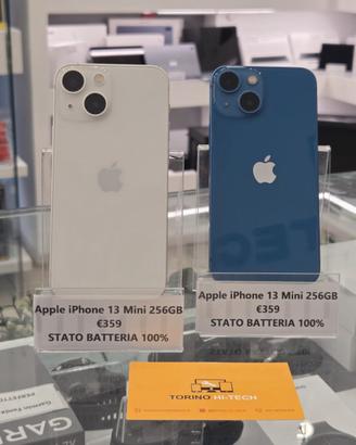 Apple iPhone 13 Mini 256GB - BATTERIA 100%