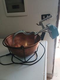 Paiolo elettrico in rame 4 L - con istruzioni -
