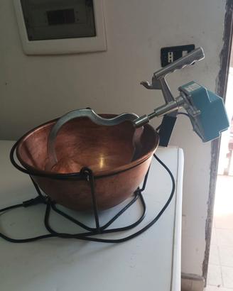 Paiolo elettrico in rame 4 L - con istruzioni -