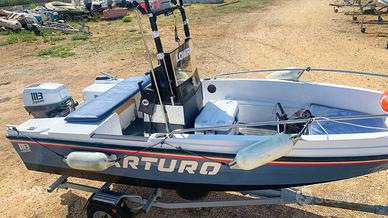 Barca Gobbi 5,70 open con motore 40cv accessoriata