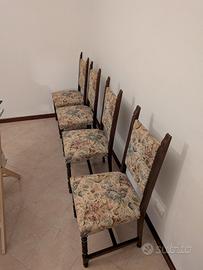 4 Sedie vintage 