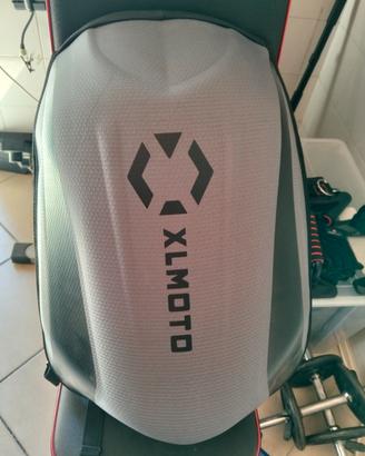 Zaino Moto XLMOTO Rigido Aerodinamico Nero Ottime