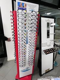 ESPOSITORE  + 140 OCCHIALI DA LETTURA UOMO DONNA