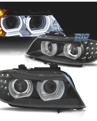 FARI XENON ANGEL EYES 3D BMW E90 E91 LCI 08-12 NER