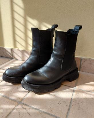 Polacchini neri donna