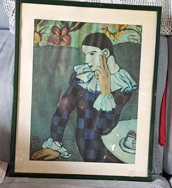 Quadri con fiori ad acrilico e trattopen