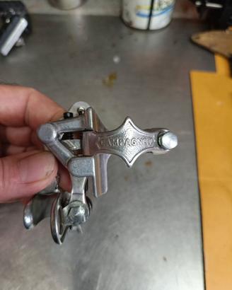 DERAGLIATORE CAMPAGNOLO, BREVETTATO, IN ACCIAIO
