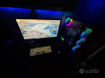 postazione pc gaming completa di tutto