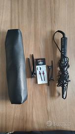 Ferro arricciacapelli con kit pinze