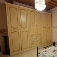 armadio antico tamburato 