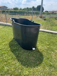 Vasca in plastica lunghezza 120 cm