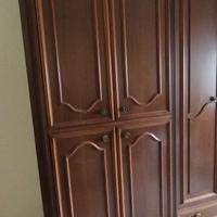 Camera completa matrimoniale colore marrone 