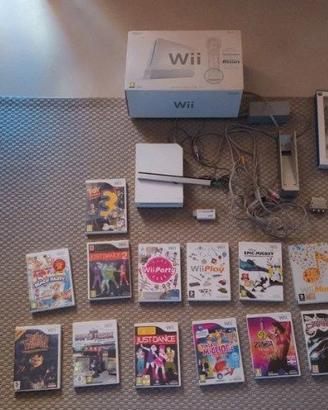 Console Nintendo Wii + Accessori e Cavi SENZA cont