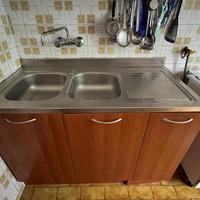 Mobile cucina con lavandino incassato