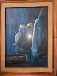 quadro eliano fantuzzi dipinto olio su tela