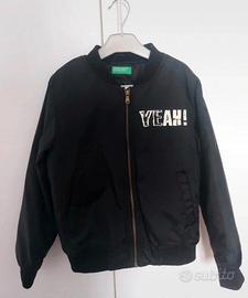 Bomber Benetton bambino 7/8 anni 