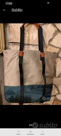 Borsa shopper multiuso, utilizzabile anche come bo