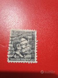 francobollo Lincoln 
