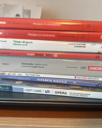 Libri scolastici quinta superiore