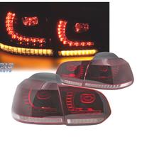 FANALI VOLKSWAGEN VW GOLF 6 08-12 LED ROSSO BIANCO