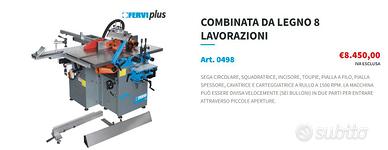 SEGA CIRCOLARE, SQUADRATRICE, TOUPIE, COMBINATA