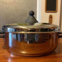 Rostiera Ovale INOXPRAN Acciaio 18/10 Vintage