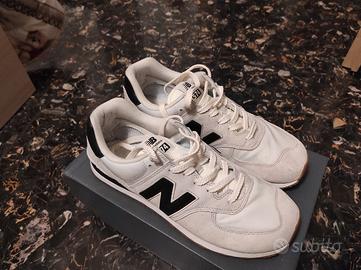 scarpe new balance  bianche  
