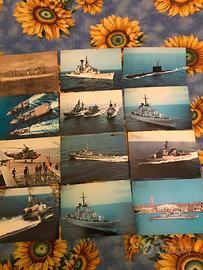 Cartoline navi,elicotteri e sommergibili