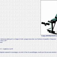 Panca da culturismo Carnielli Gym Fit 500