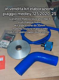 Kit elaborazione piaggio medley 125