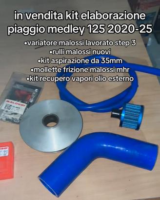 Kit elaborazione piaggio medley 125