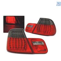 FANALI BMW E46 COUPE 03-07 LED ROSSO AFFUMICATO LO