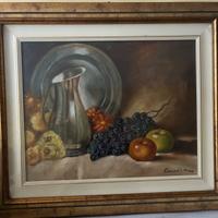 Quadro con cornice dorata