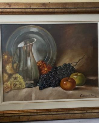 Quadro con cornice dorata