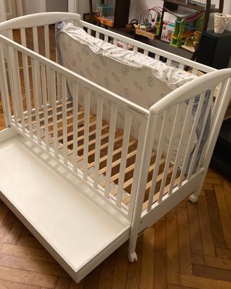 Lettino Foppapedretti Lucy  + materasso