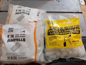 3 confezioni tappi