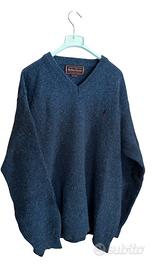 Maglione Malboro Classic- Blu melange