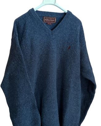 Maglione Malboro Classic- Blu melange