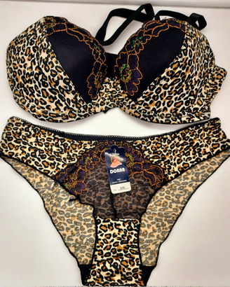 Completino Leopardato Safari Perizoma