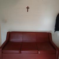 Salotto vintage e cucina a gas 