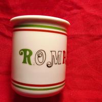 Tazzina souvenir Roma ceramica kronester Bavaria