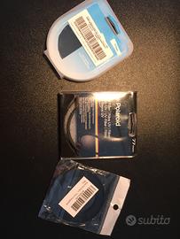 Filtri 77mm UV, ND1000 e ghiera 58mm/77mm